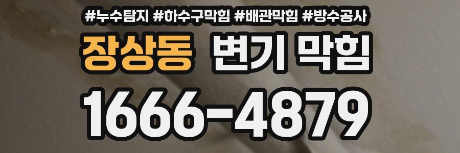 장상동 변기 막힘