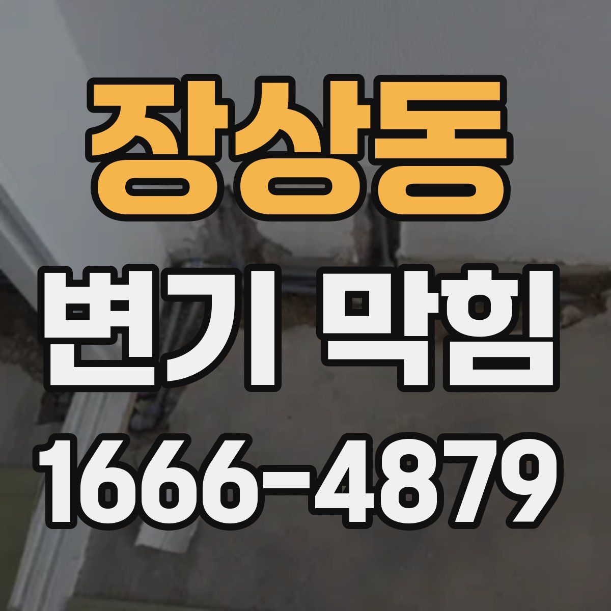 장상동 변기 막힘