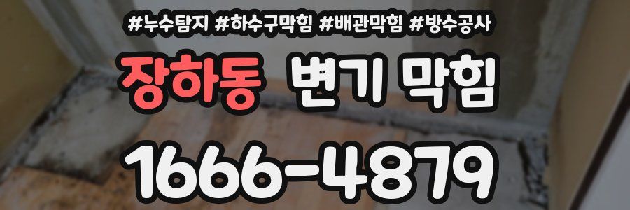 장하동 변기 막힘