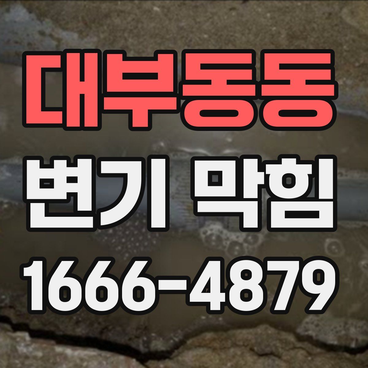 대부동동 변기 막힘