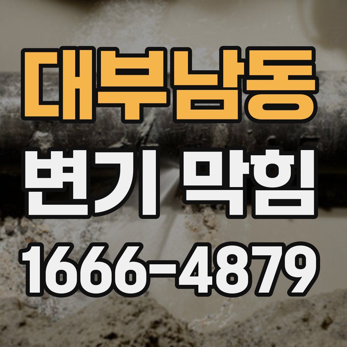 대부남동 변기 막힘