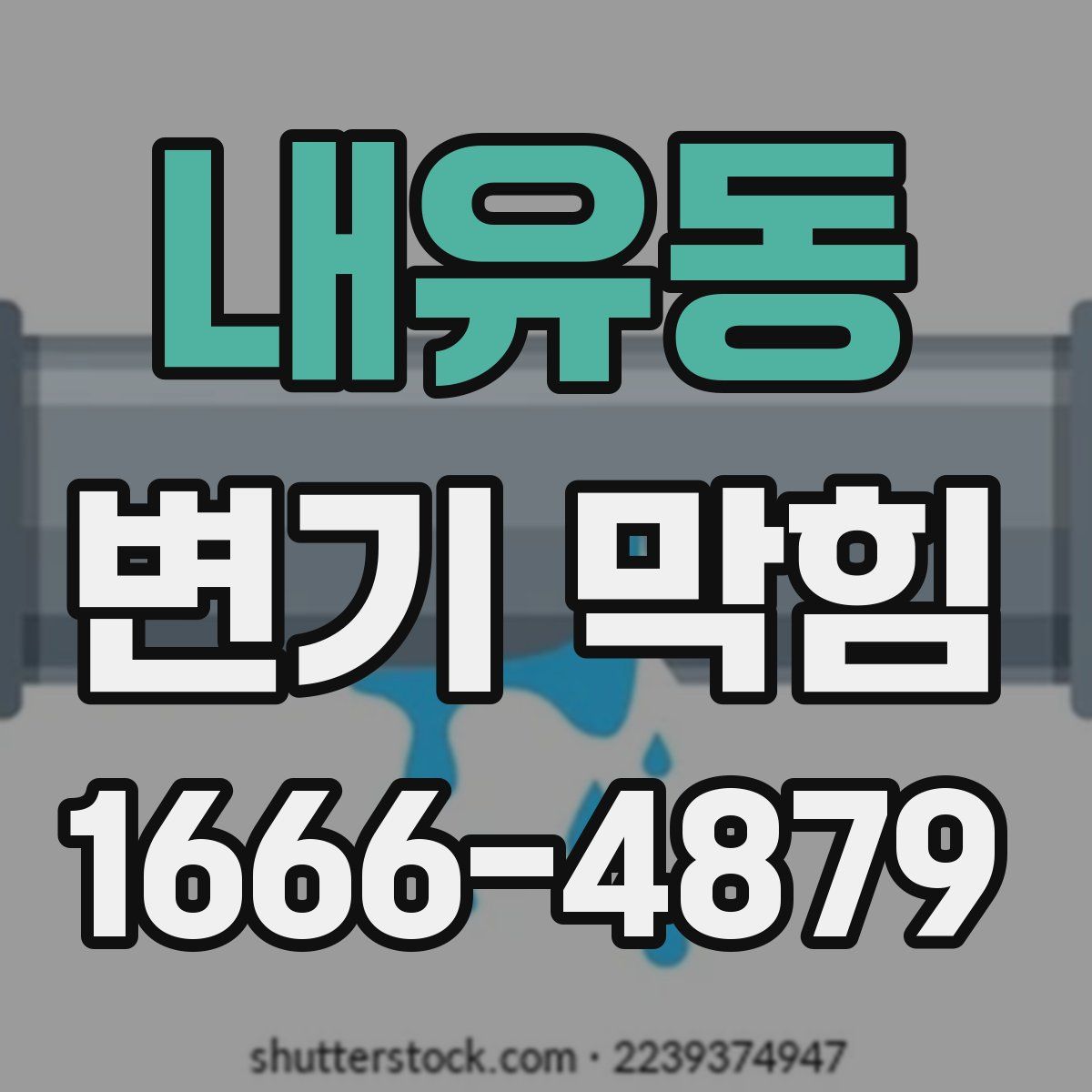 내유동 변기 막힘
