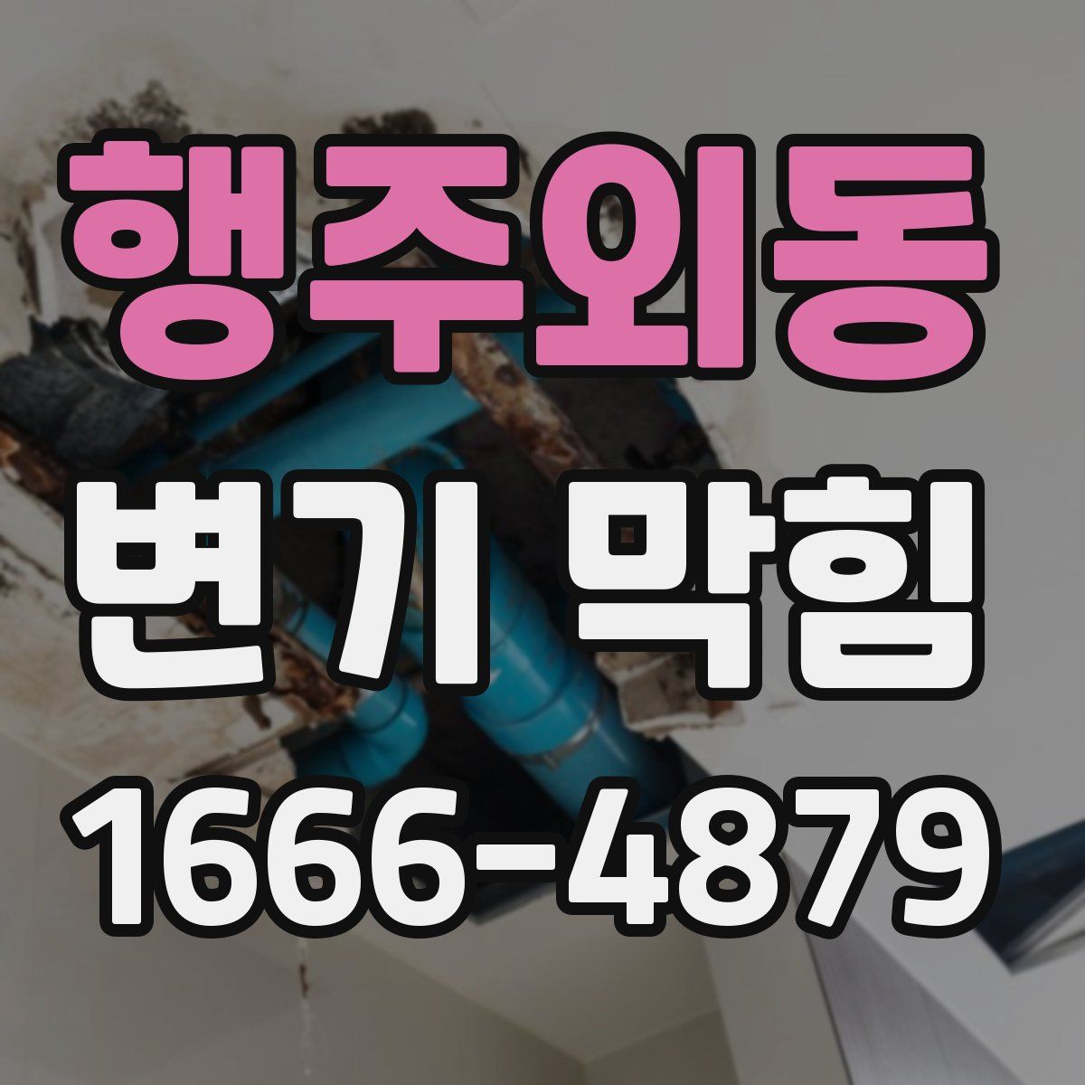 행주외동 변기 막힘