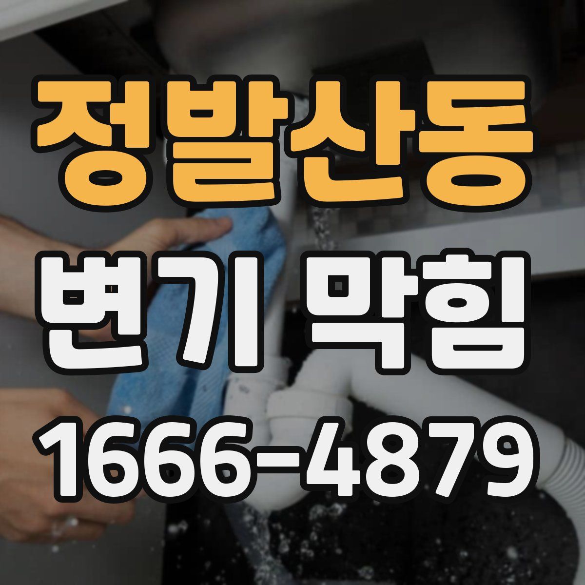 정발산동 변기 막힘