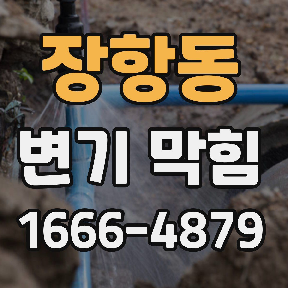장항동 변기 막힘