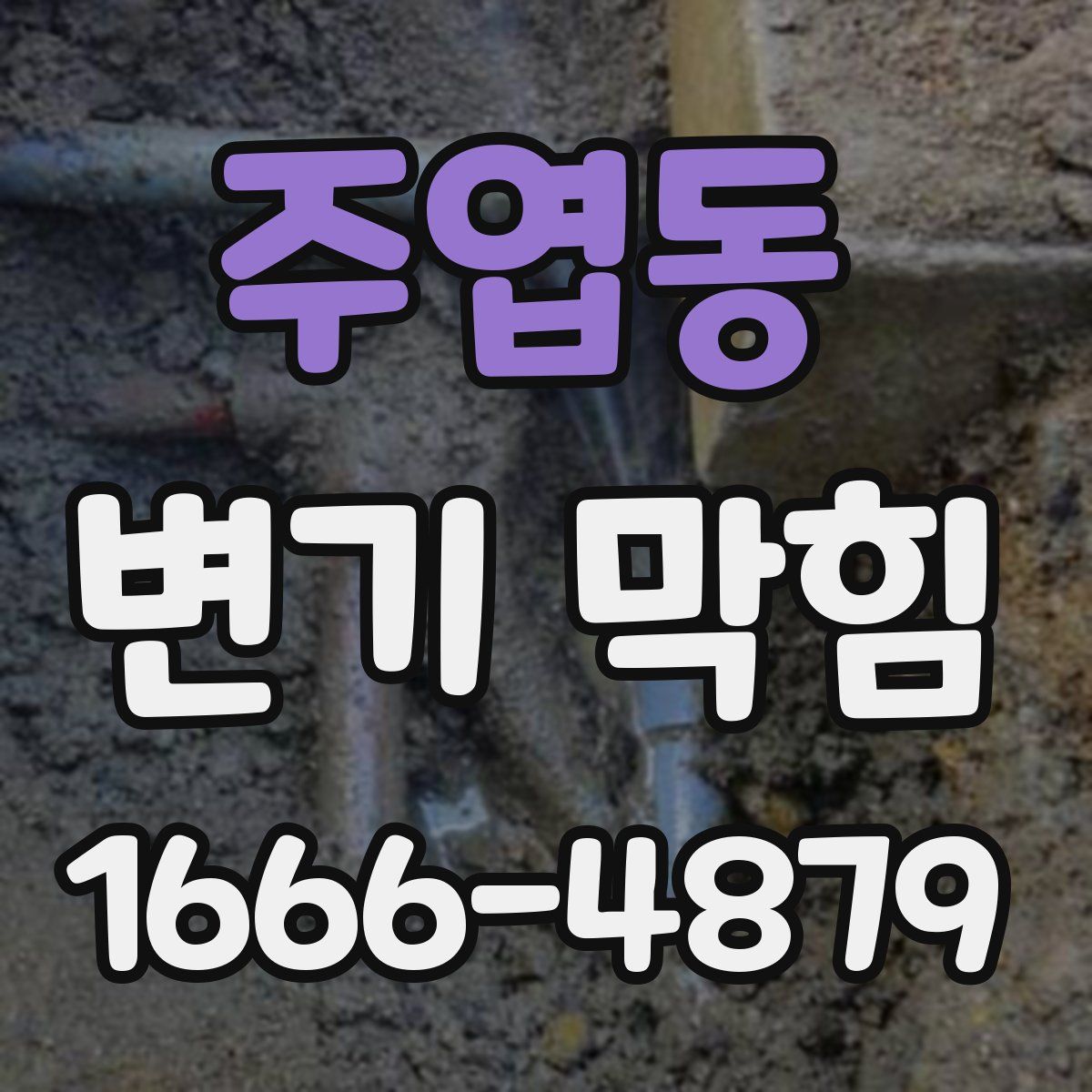 주엽동 변기 막힘