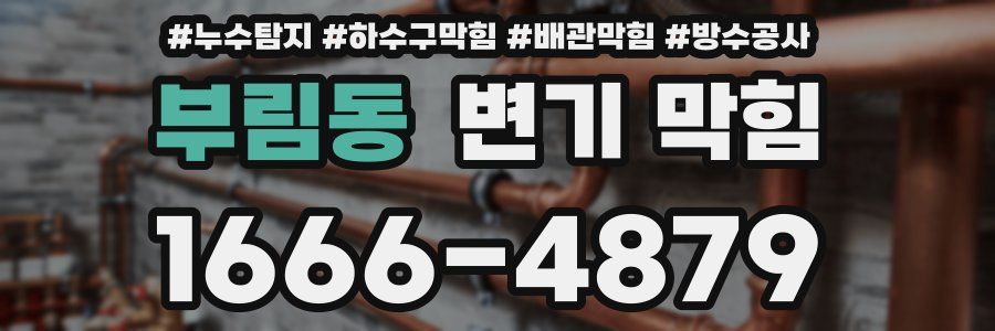 부림동 변기 막힘