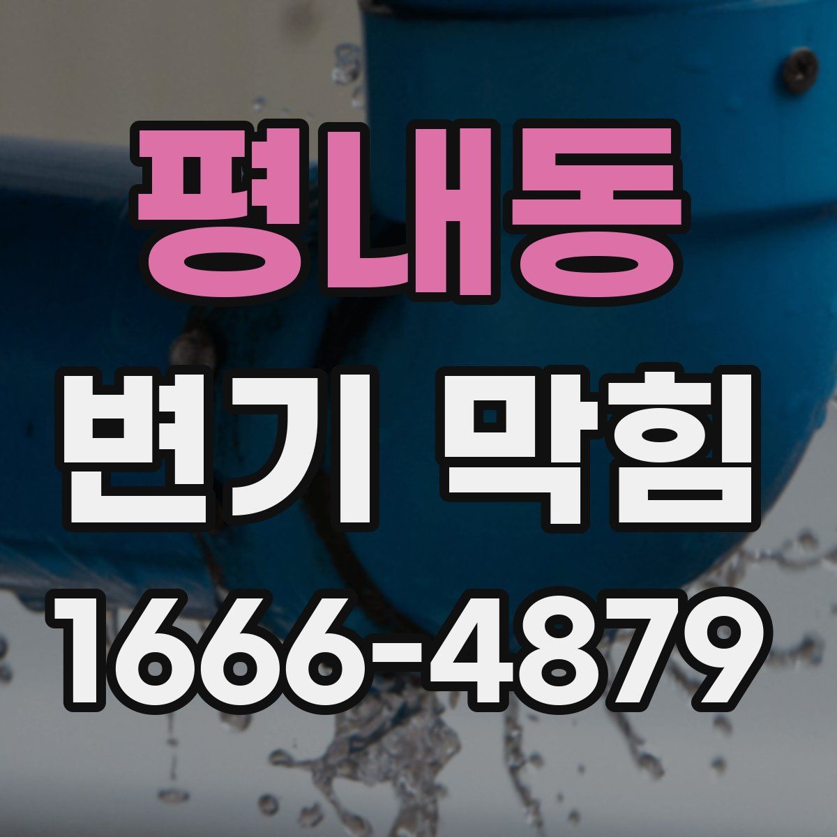 평내동 변기 막힘