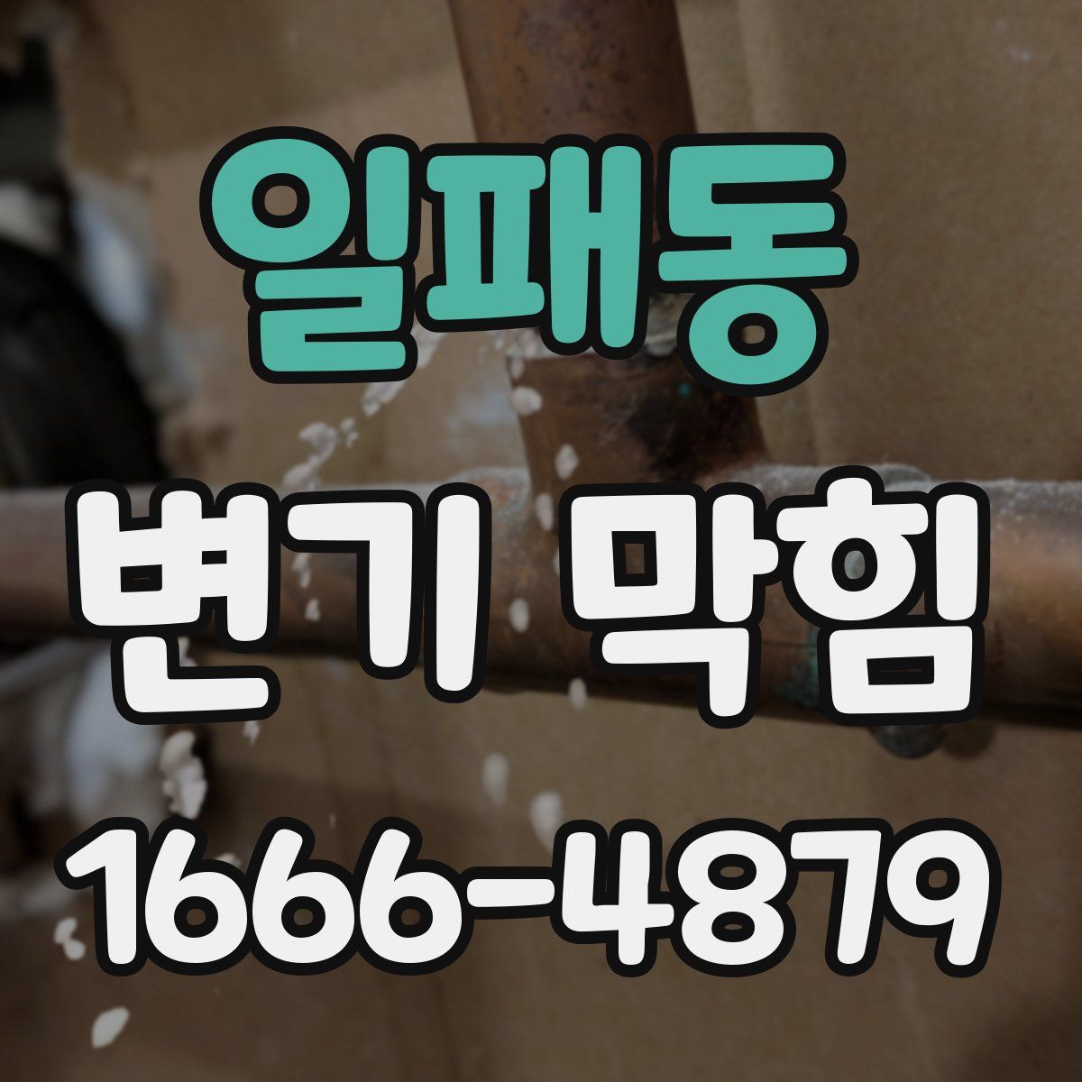 일패동 변기 막힘