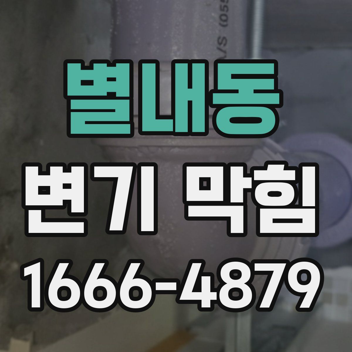 별내동 변기 막힘