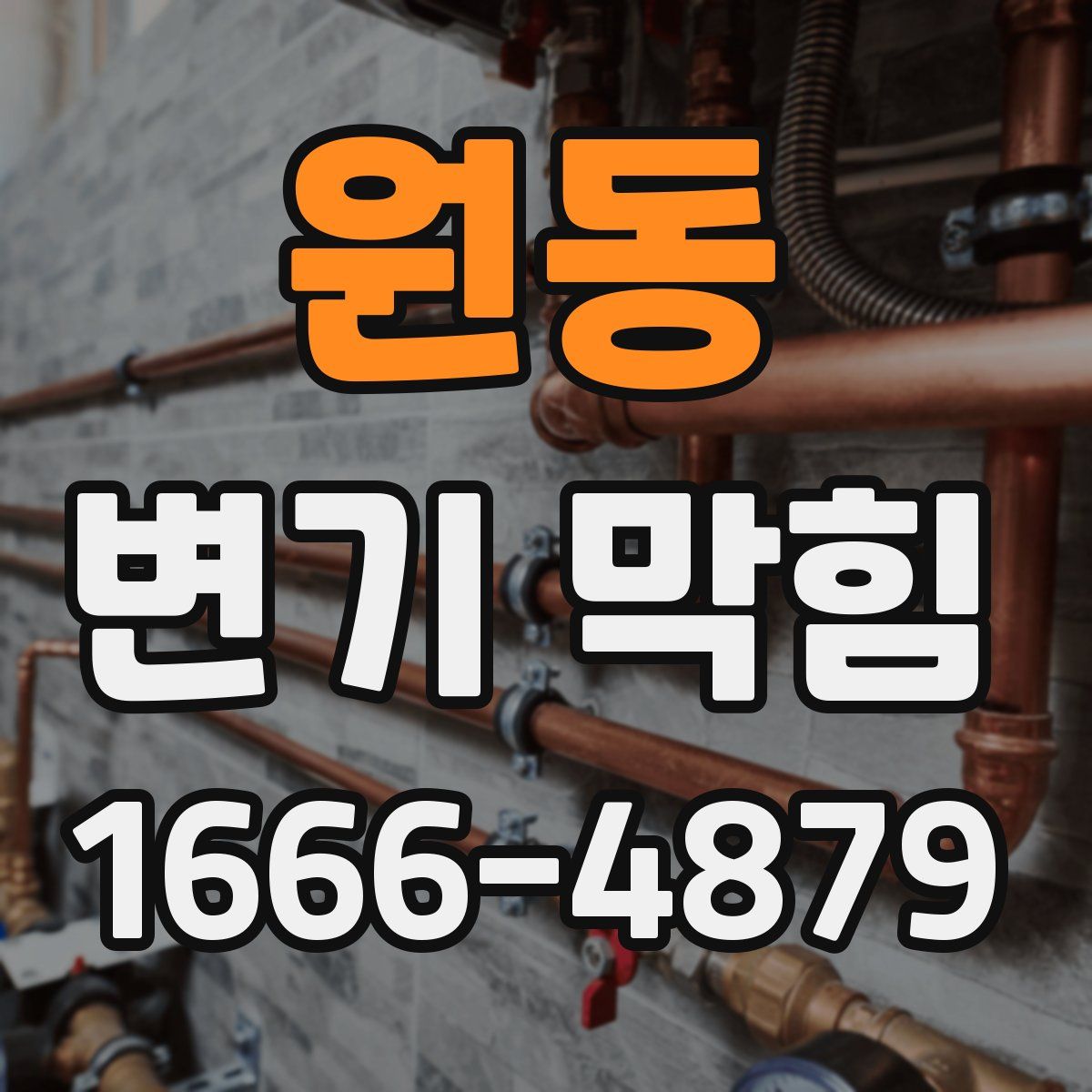 원동 변기 막힘