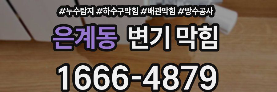 은계동 변기 막힘