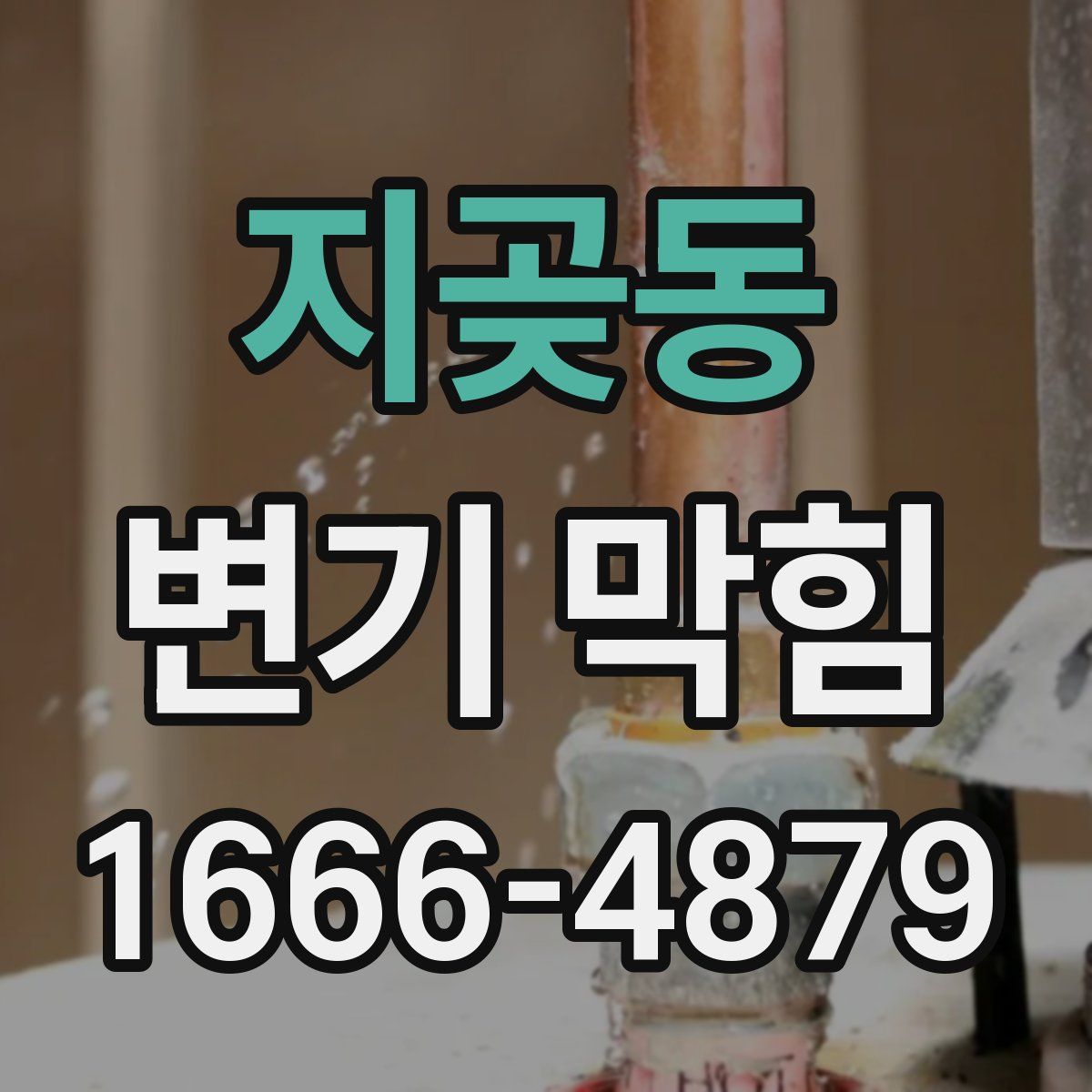 지곶동 변기 막힘