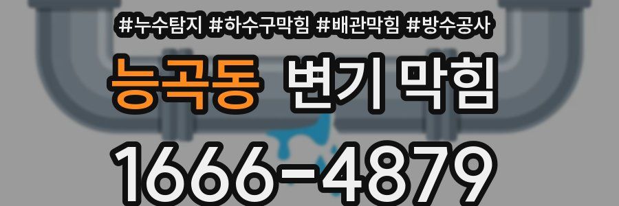 능곡동 변기 막힘