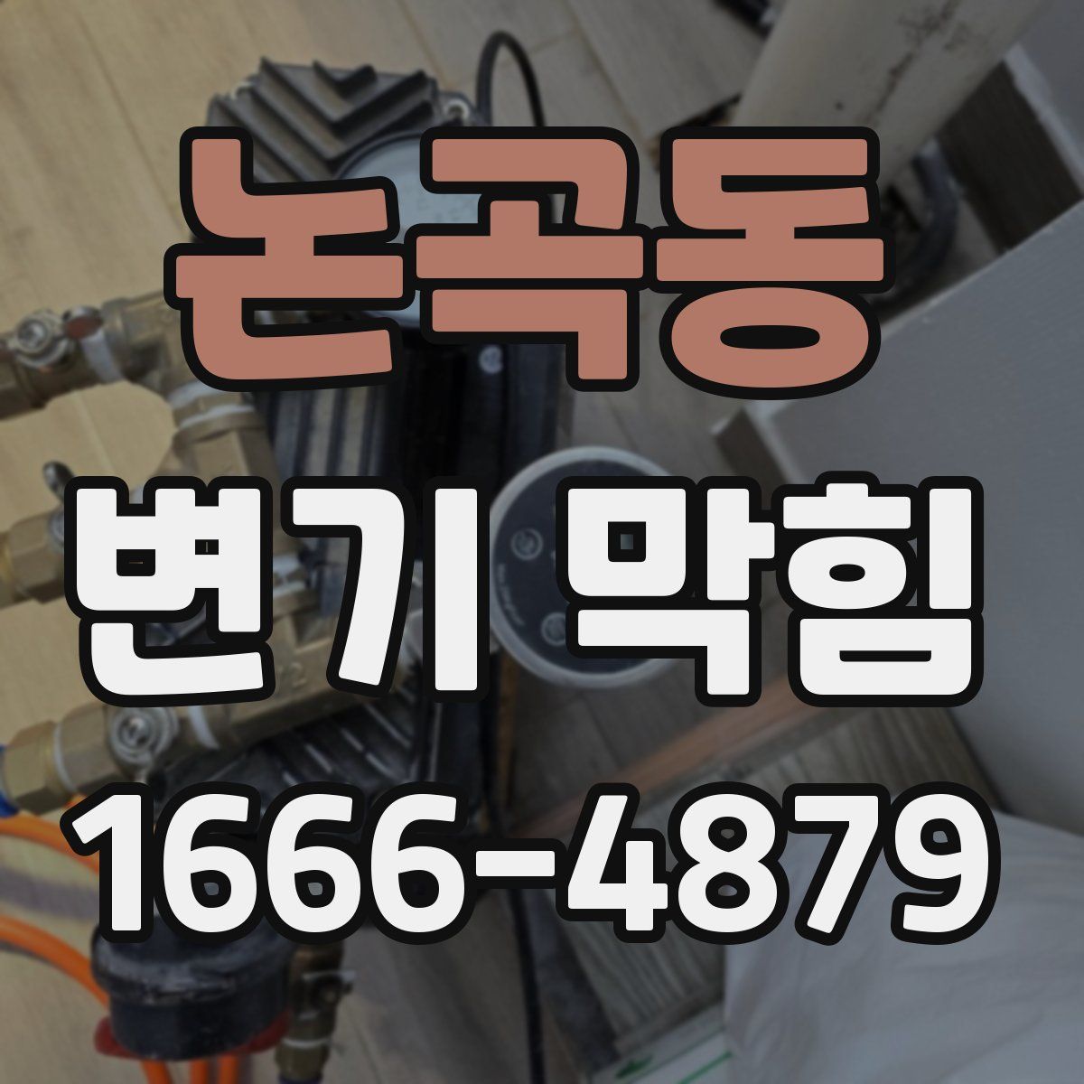 논곡동 변기 막힘