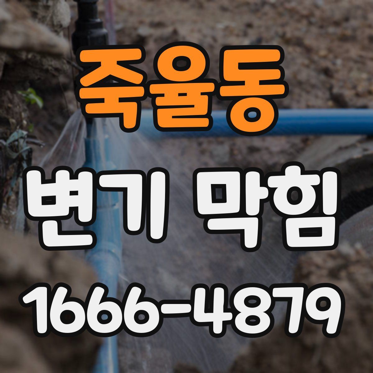 죽율동 변기 막힘