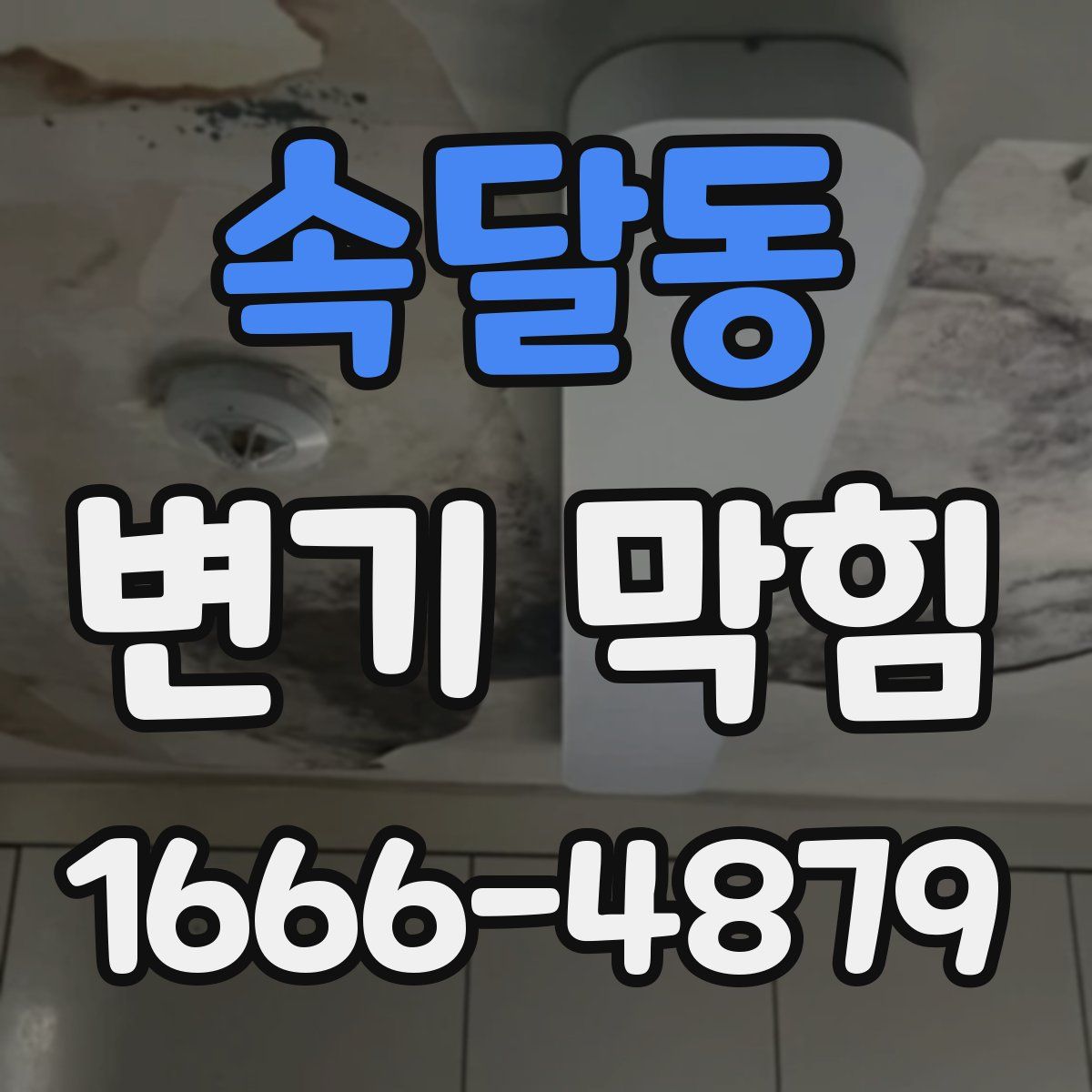 속달동 변기 막힘
