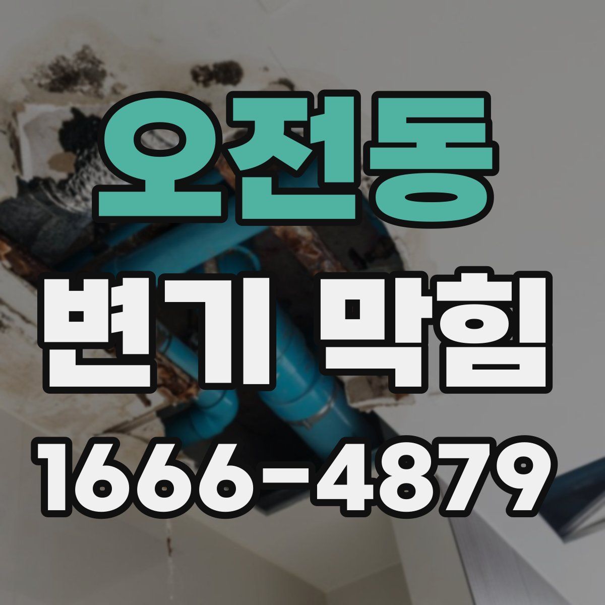 오전동 변기 막힘
