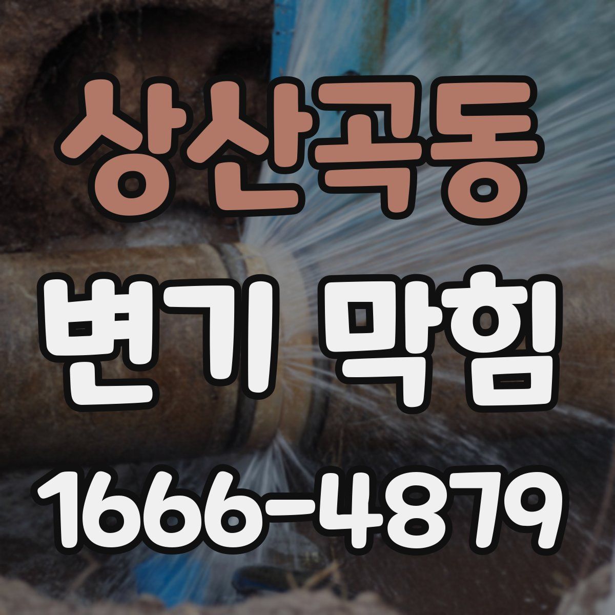 상산곡동 변기 막힘