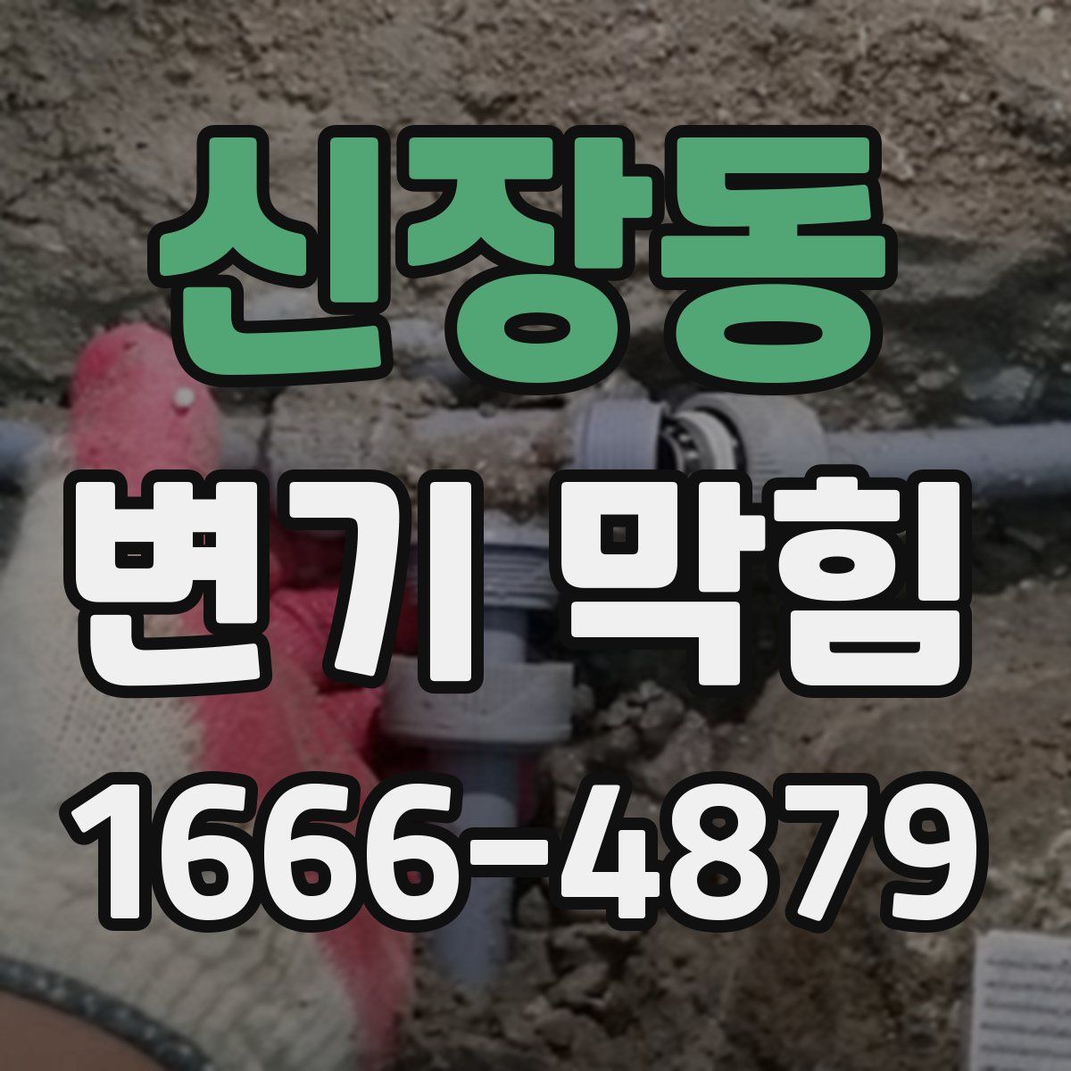 신장동 변기 막힘