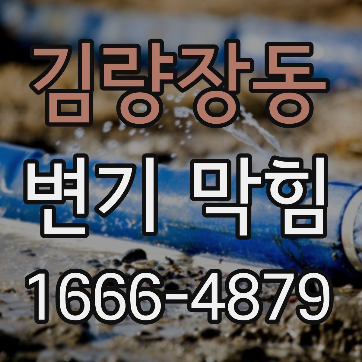 김량장동 변기 막힘