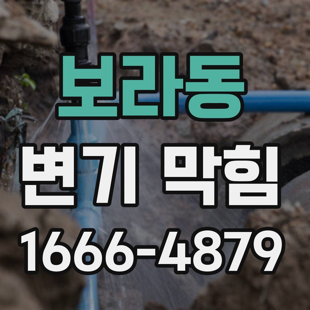 보라동 변기 막힘
