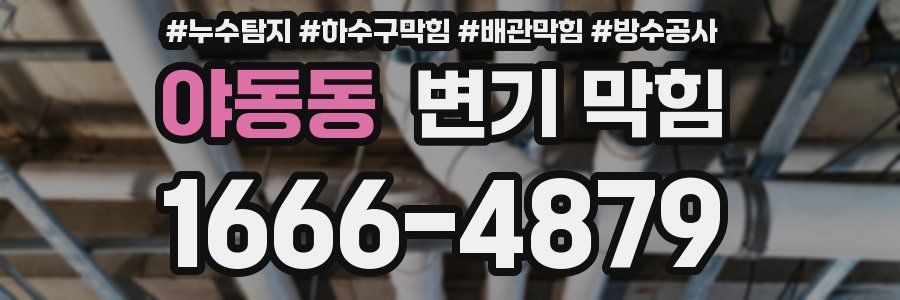 야동동 변기 막힘