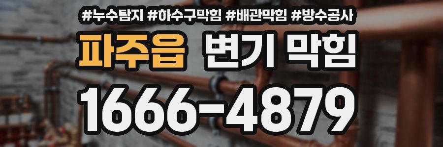 파주읍 변기 막힘
