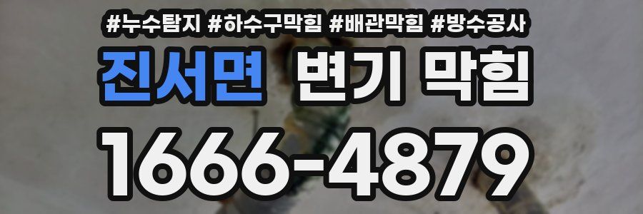 진서면 변기 막힘