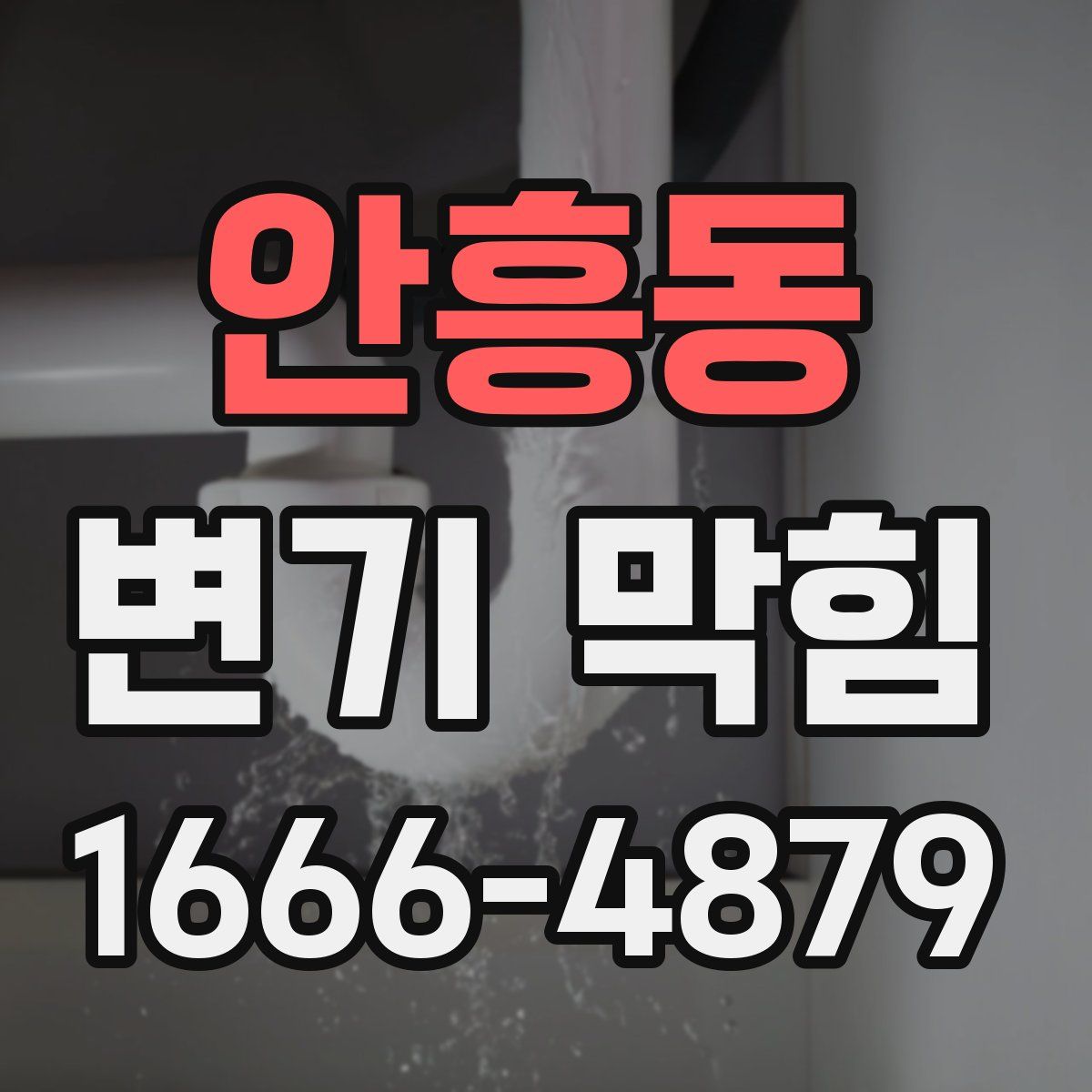안흥동 변기 막힘