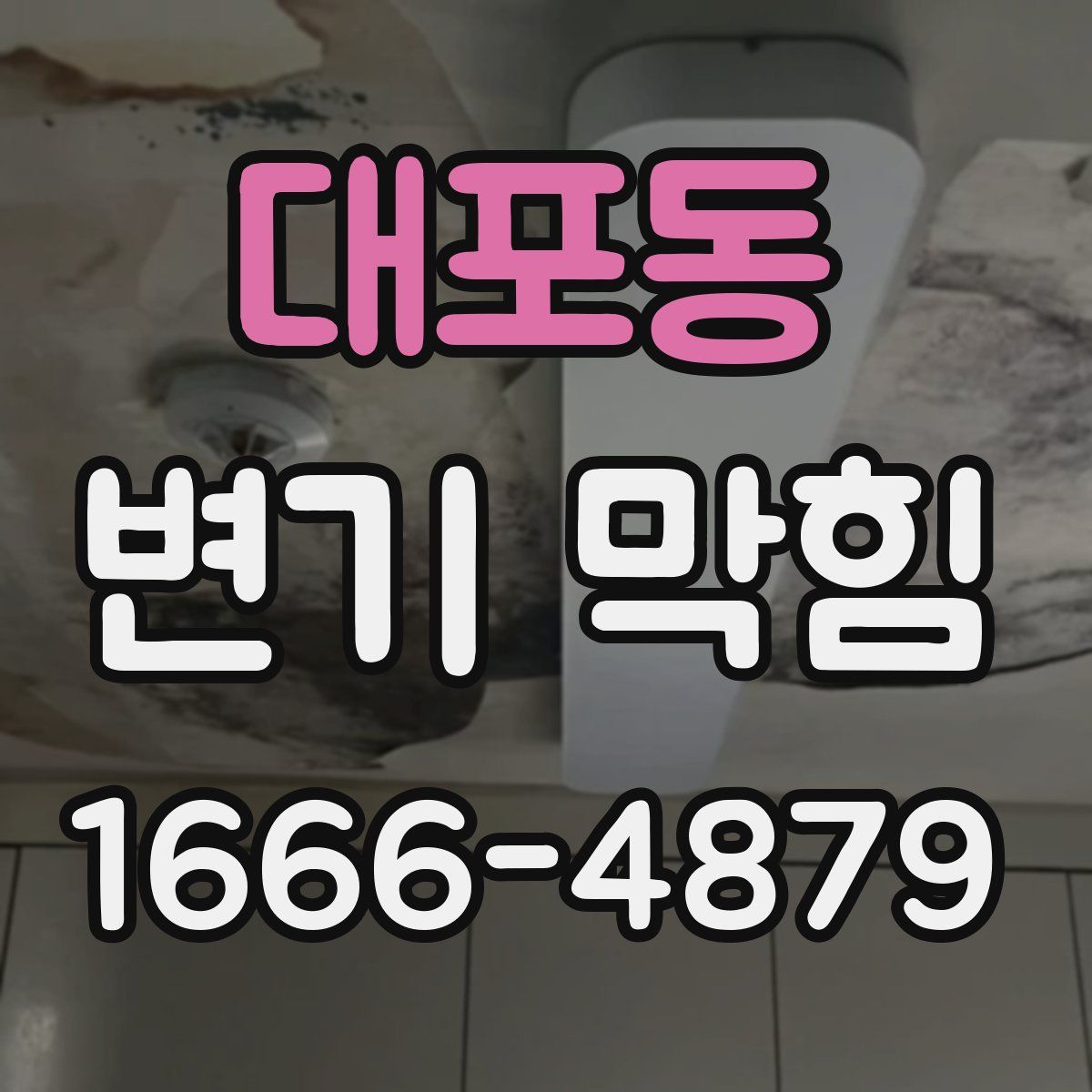 대포동 변기 막힘