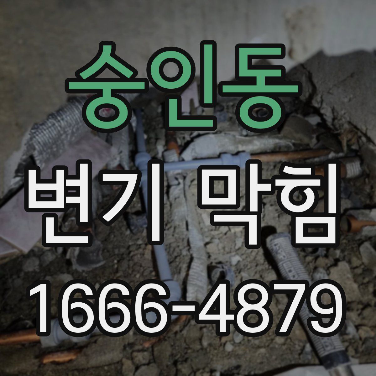숭인동 변기 막힘