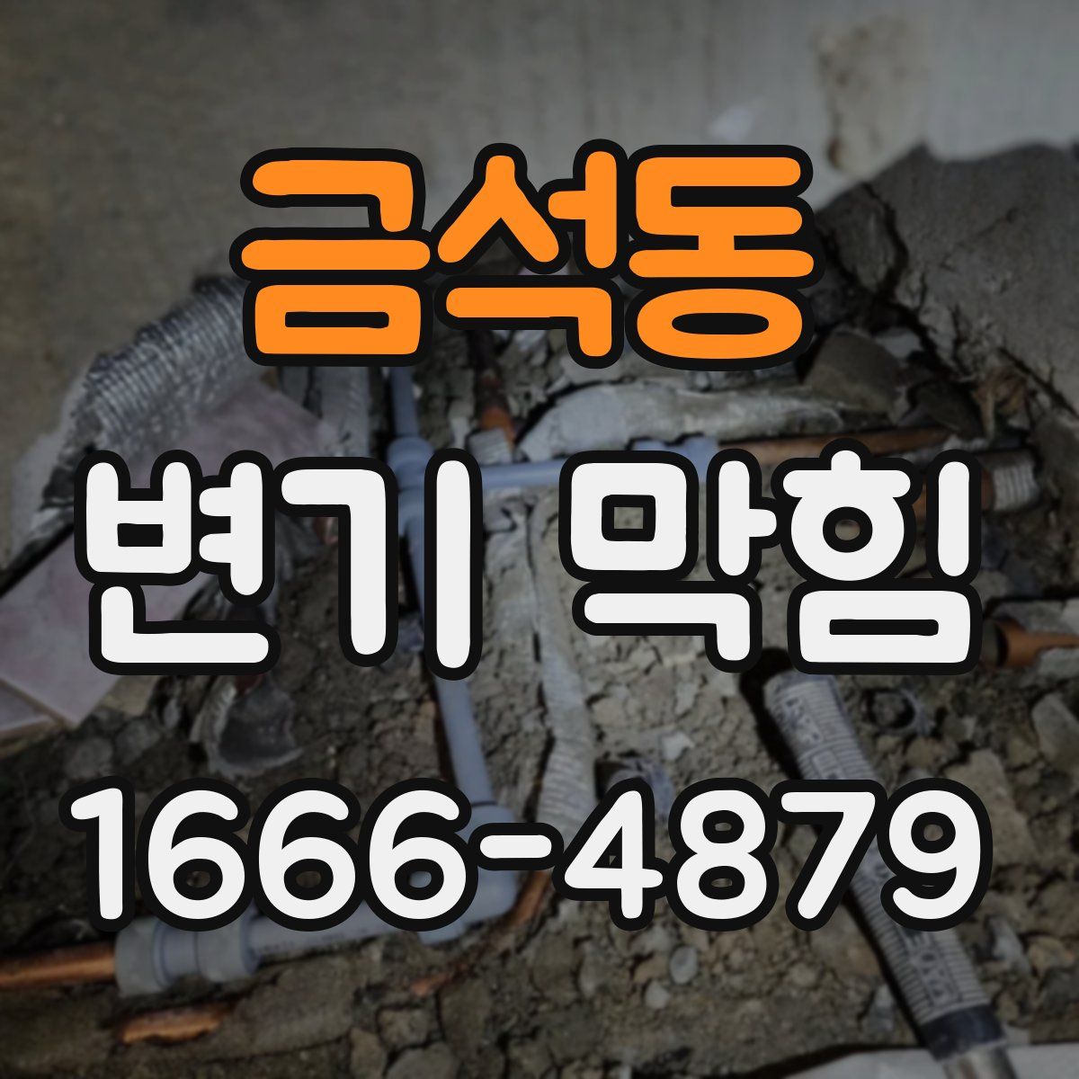 금석동 변기 막힘