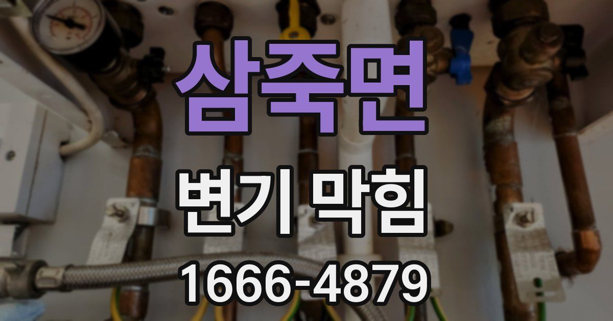 삼죽면 변기 막힘