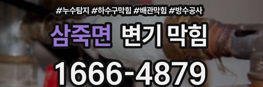 삼죽면 변기 막힘