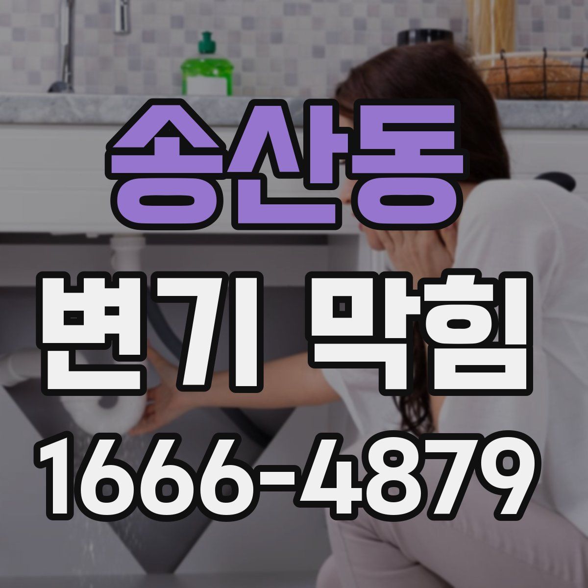송산동 변기 막힘