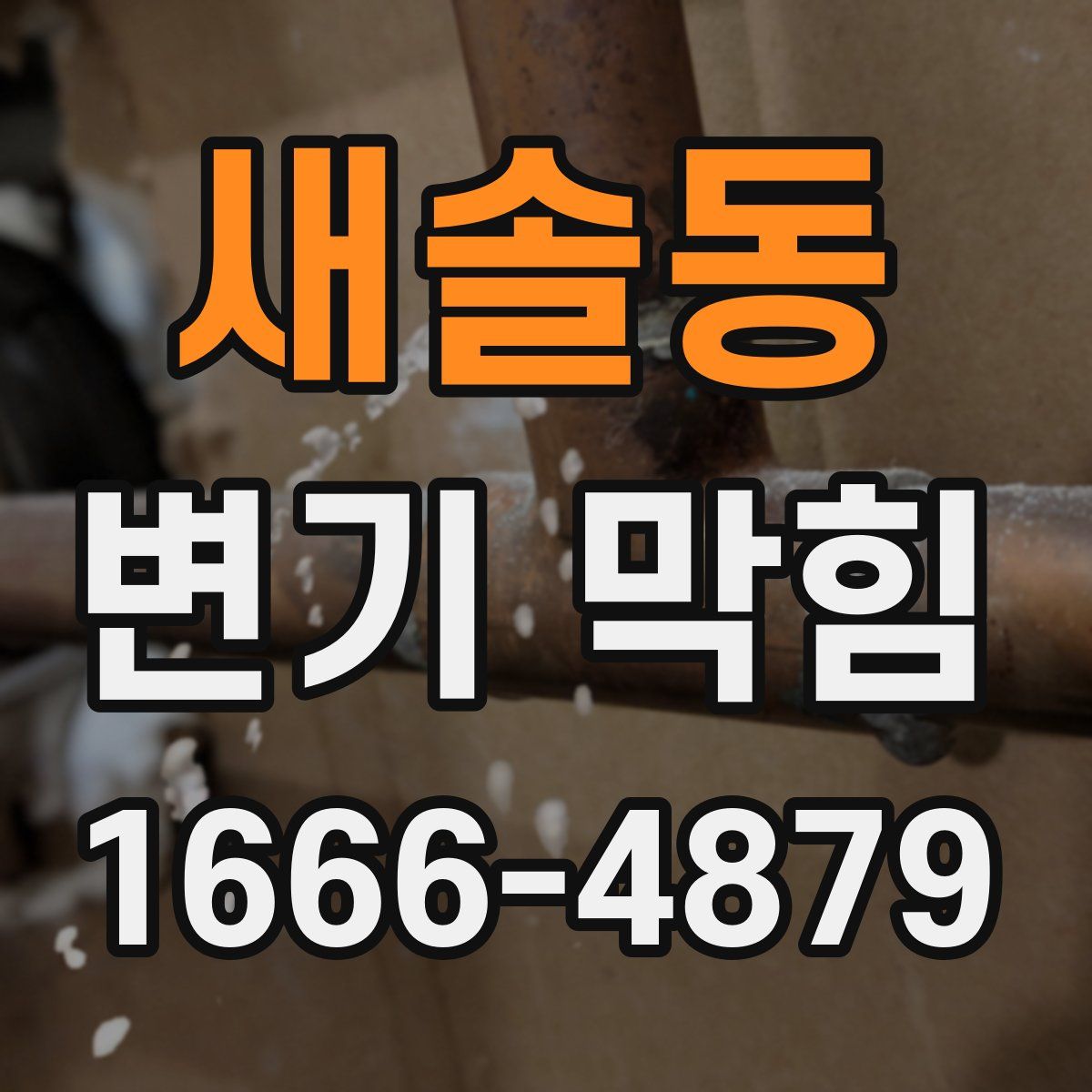 새솔동 변기 막힘