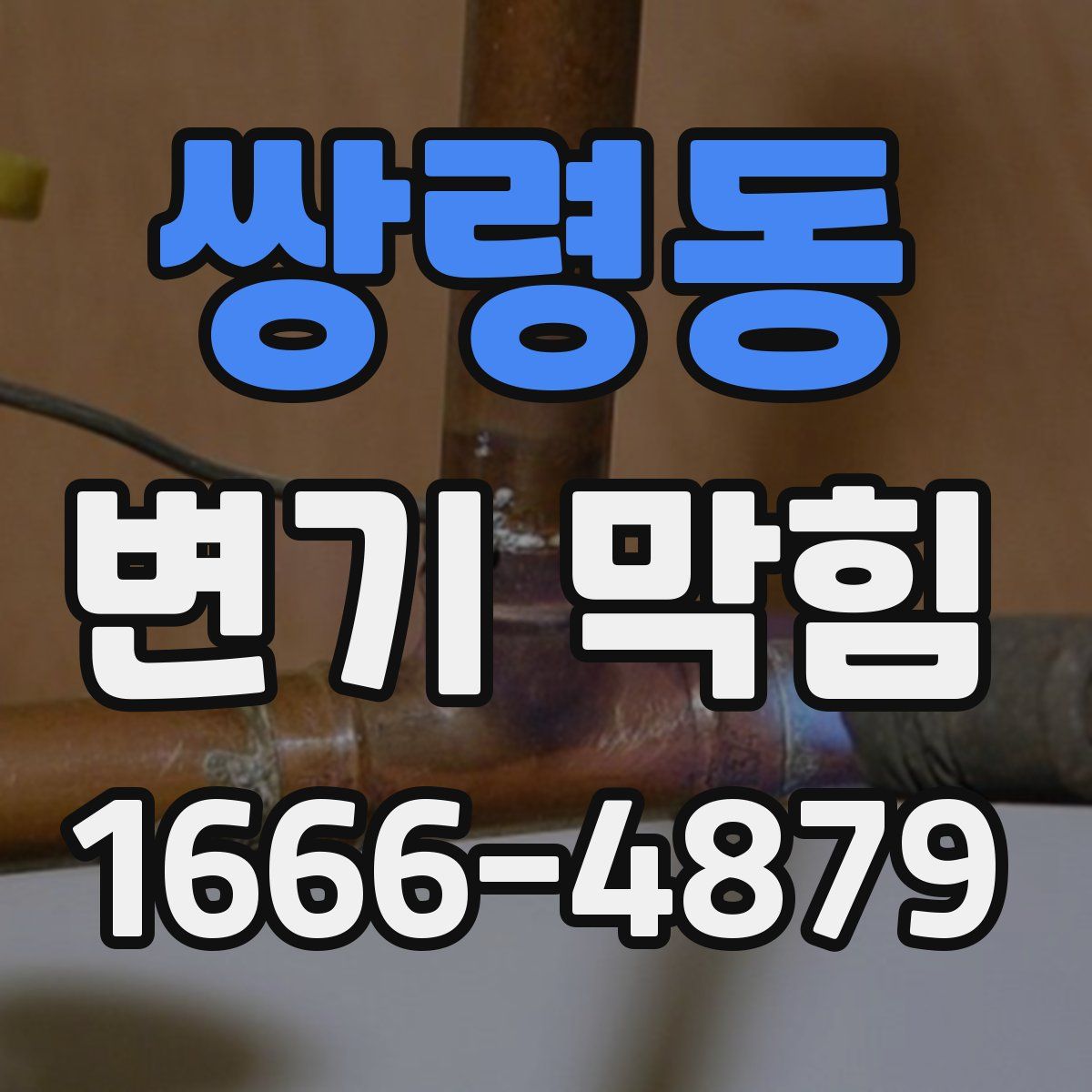 쌍령동 변기 막힘