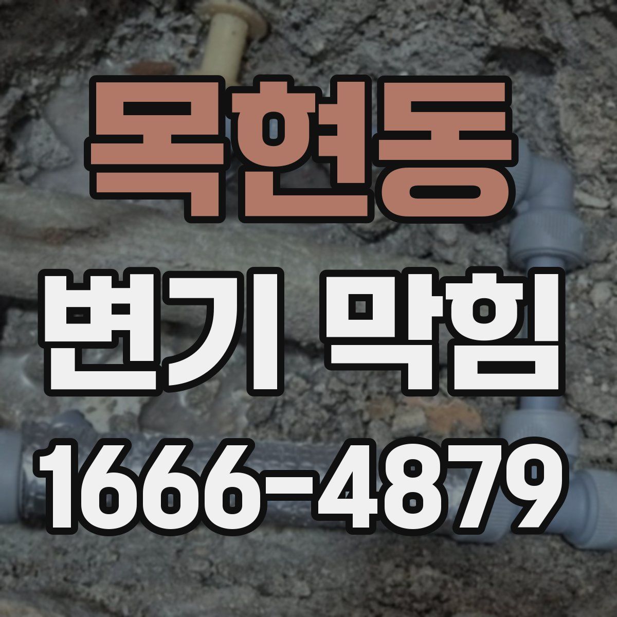 목현동 변기 막힘