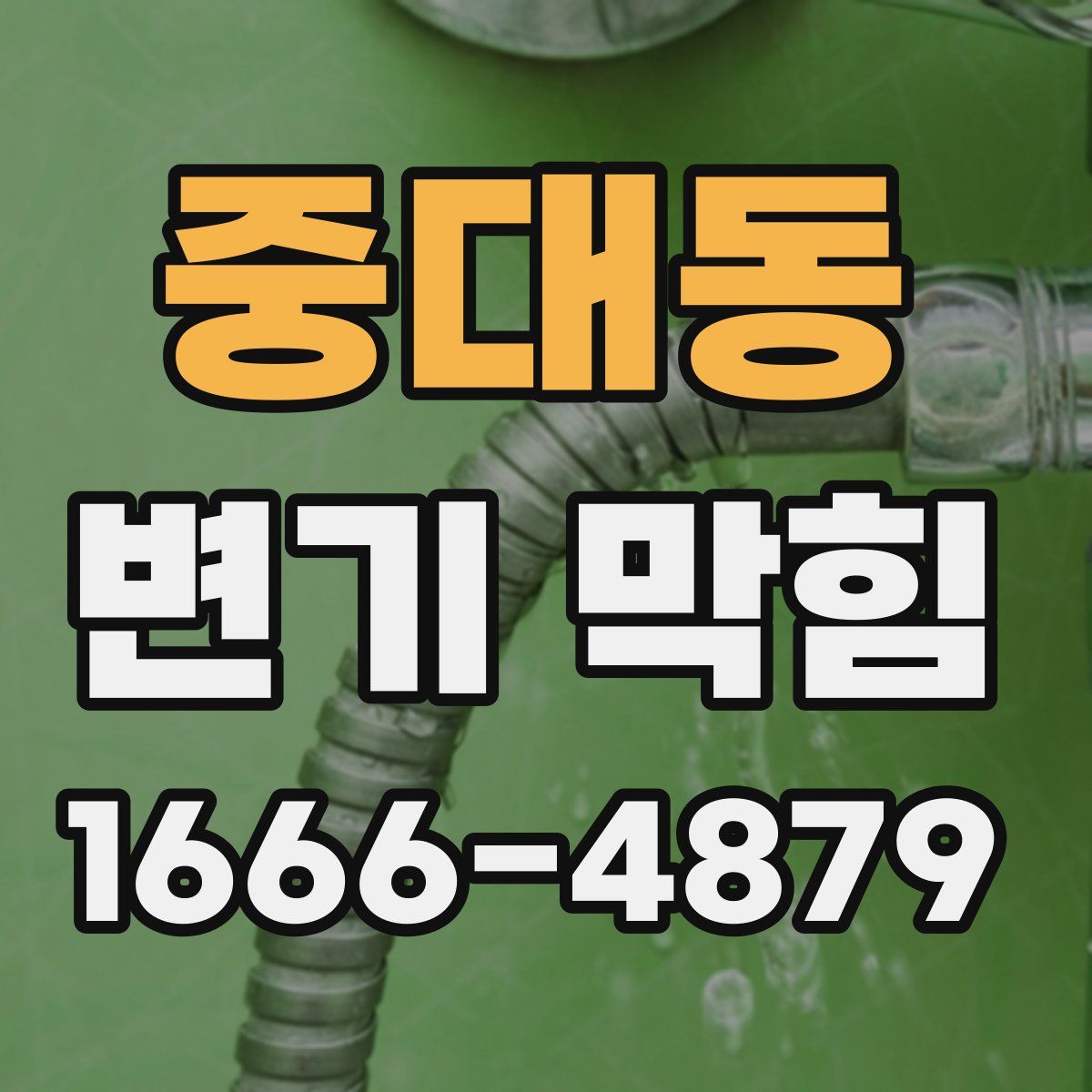 중대동 변기 막힘