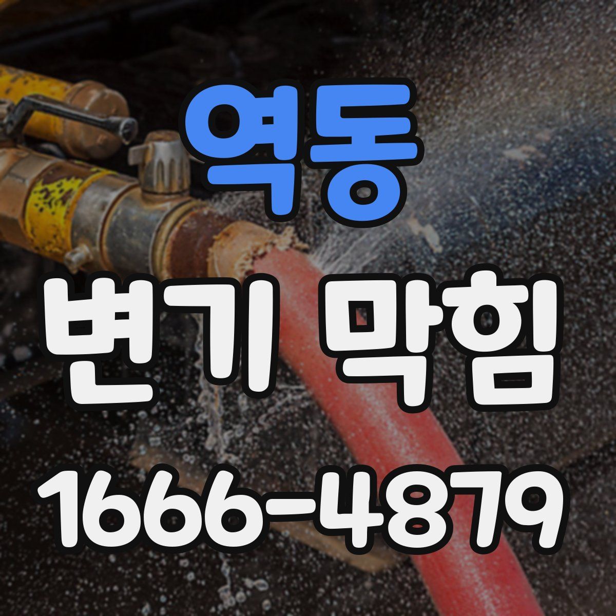역동 변기 막힘