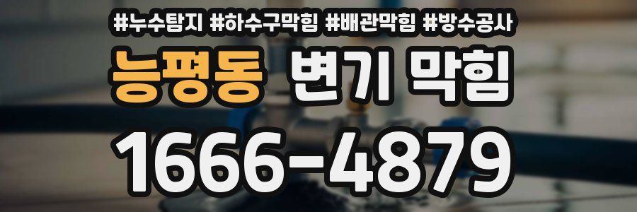 능평동 변기 막힘