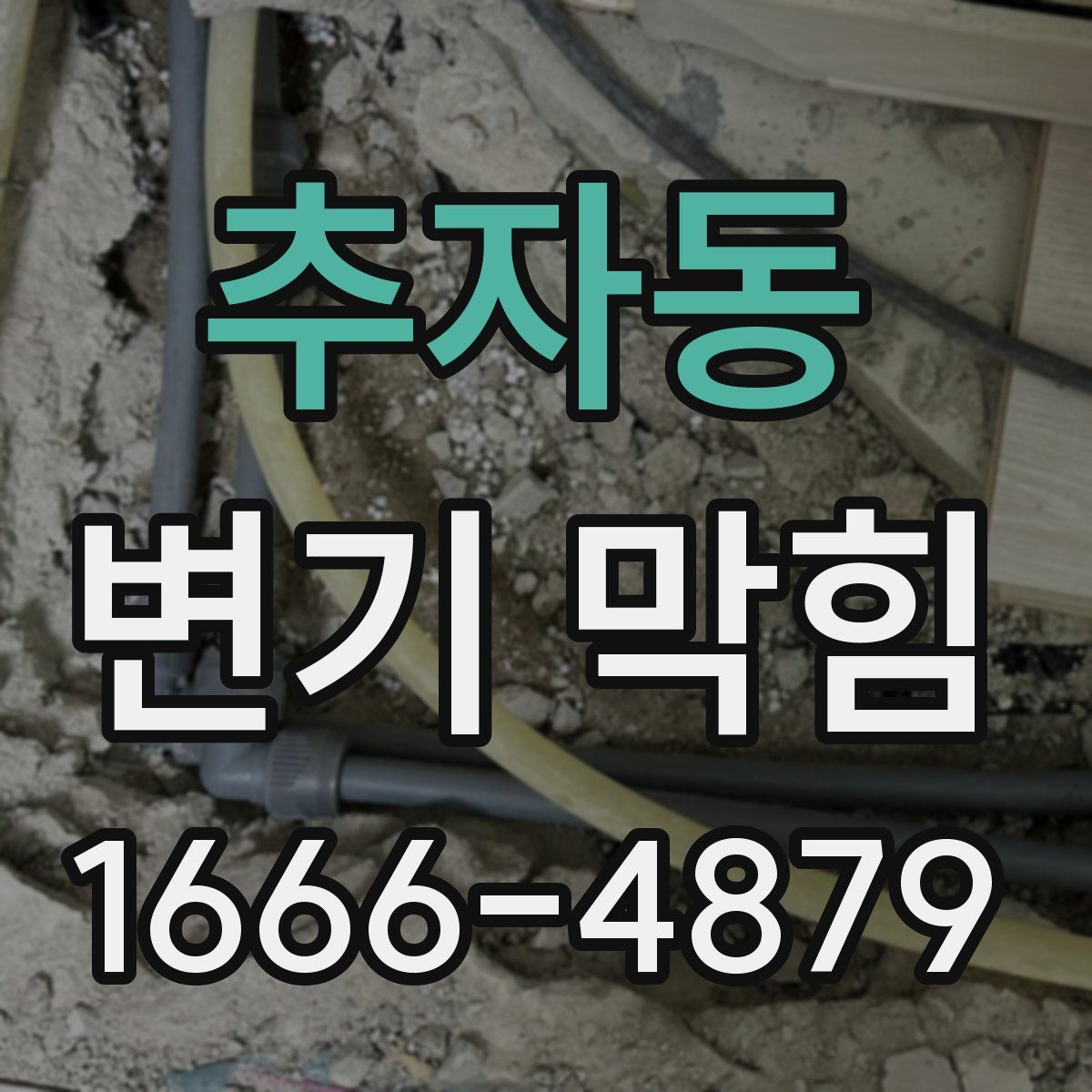 추자동 변기 막힘