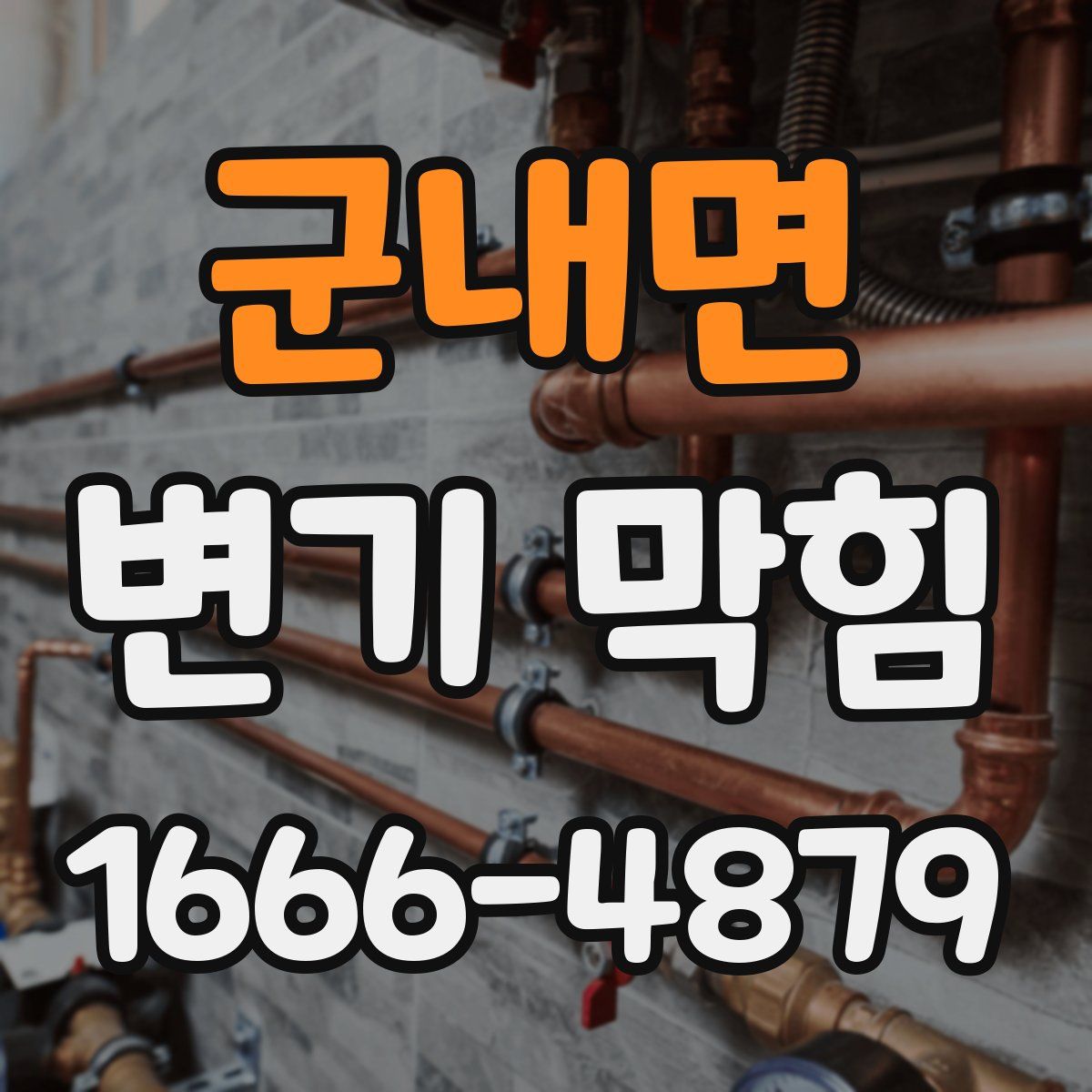 군내면 변기 막힘
