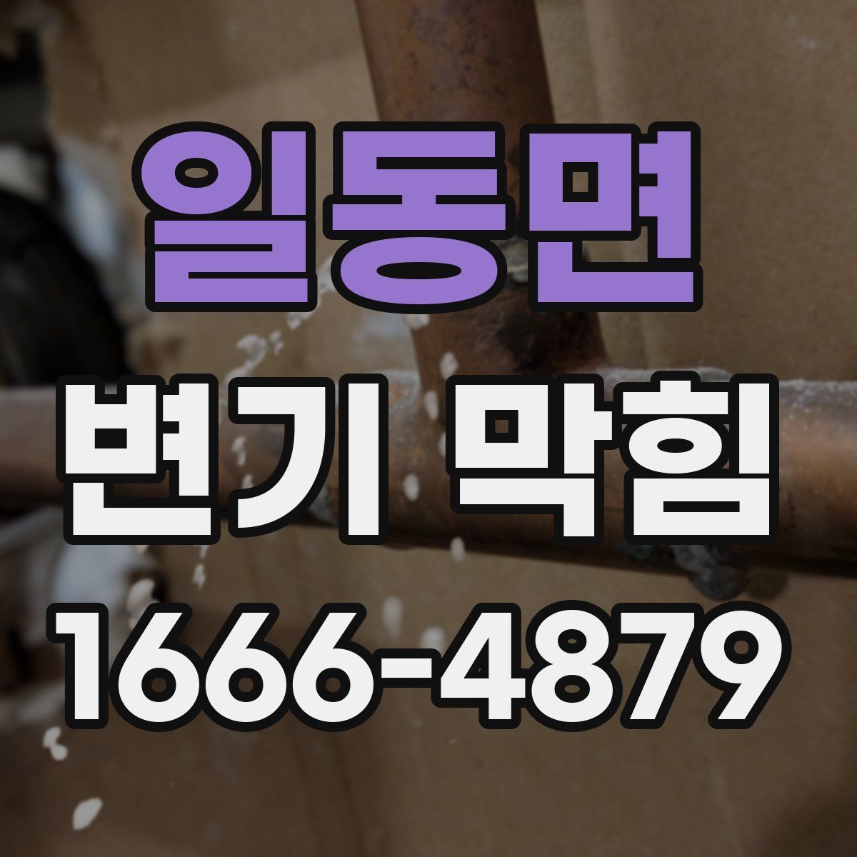 일동면 변기 막힘