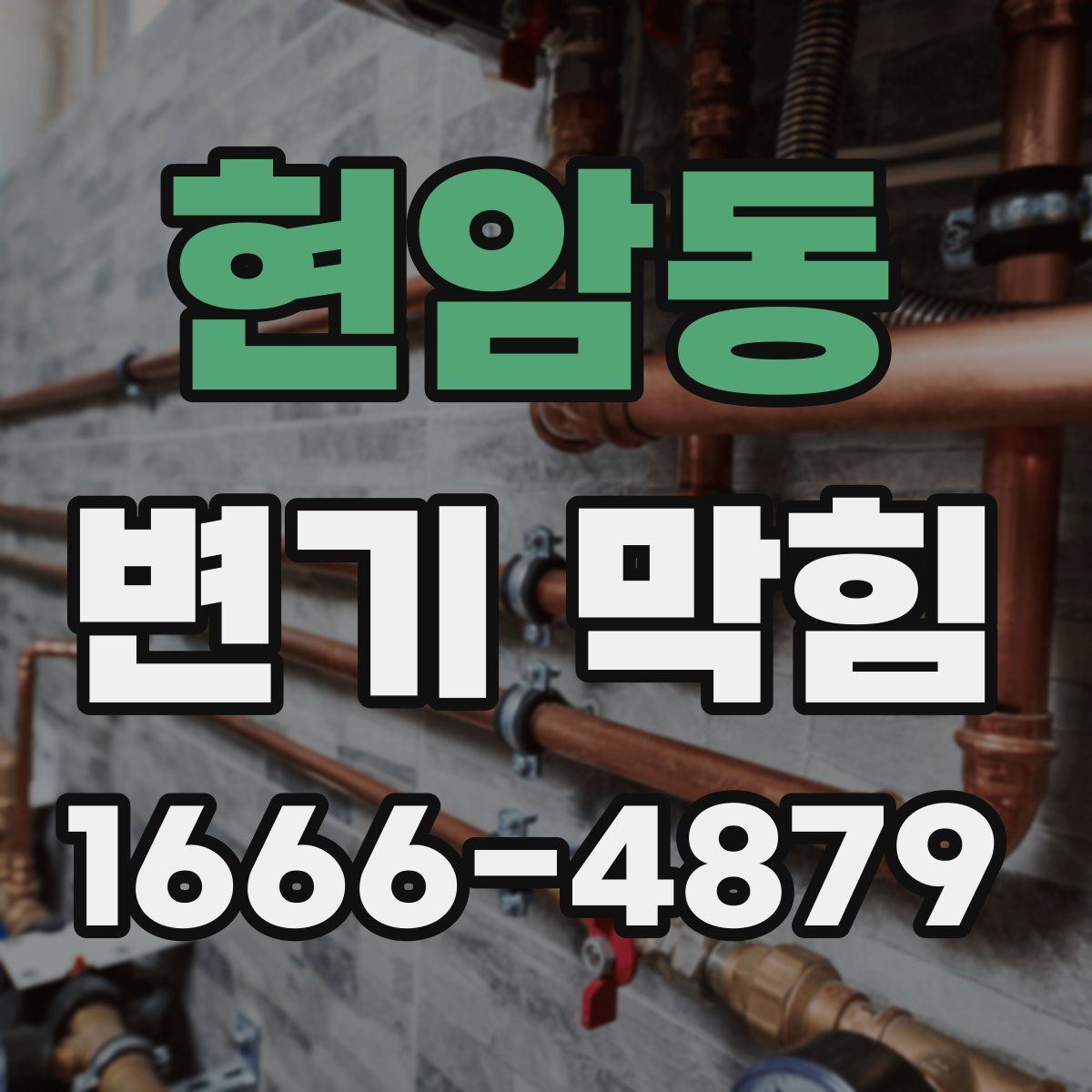 현암동 변기 막힘