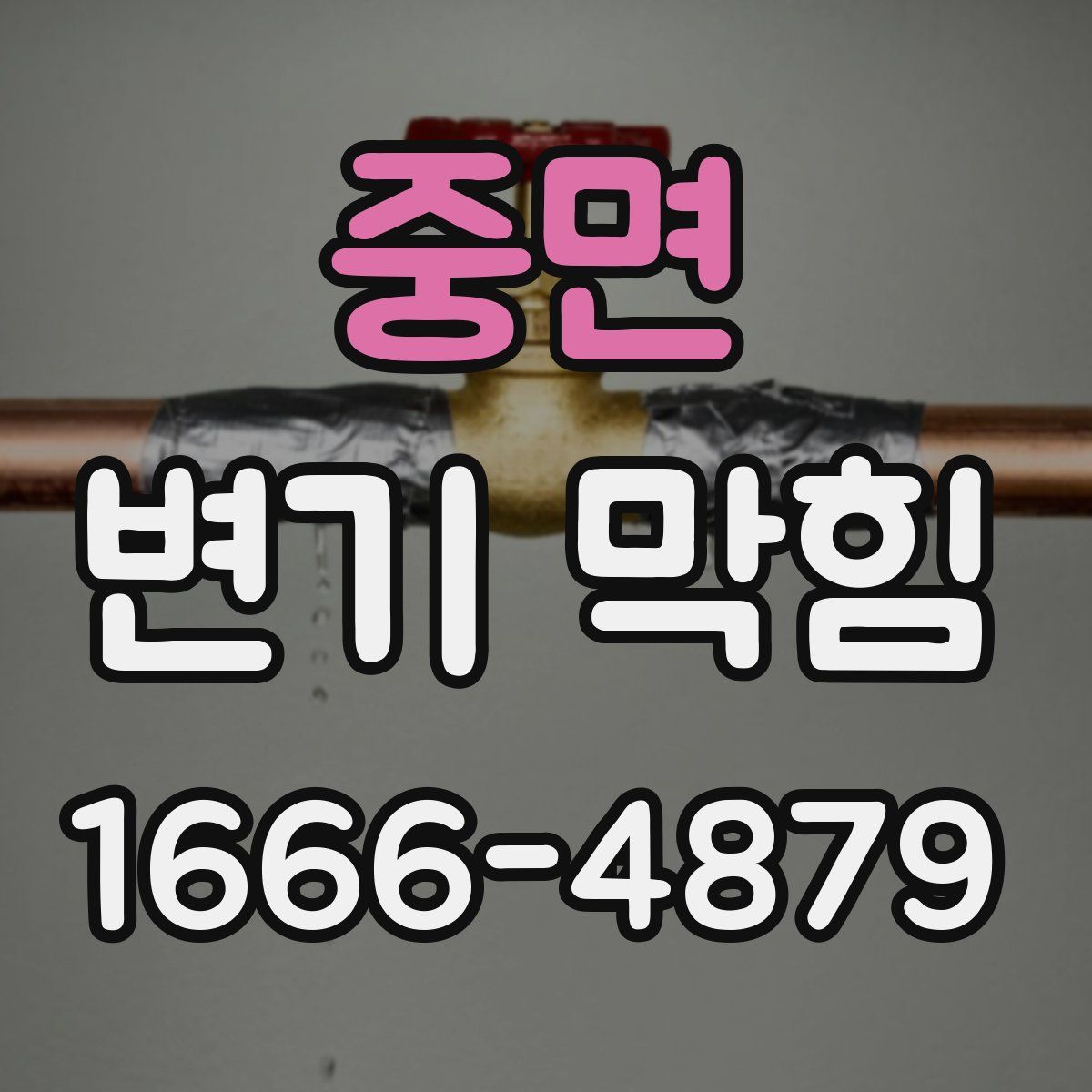 중면 변기 막힘