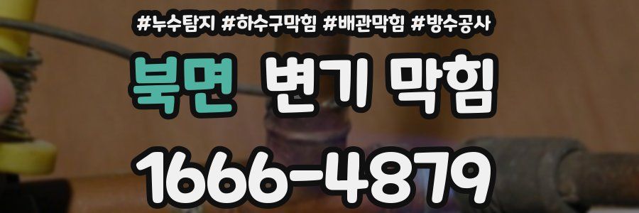 북면 변기 막힘