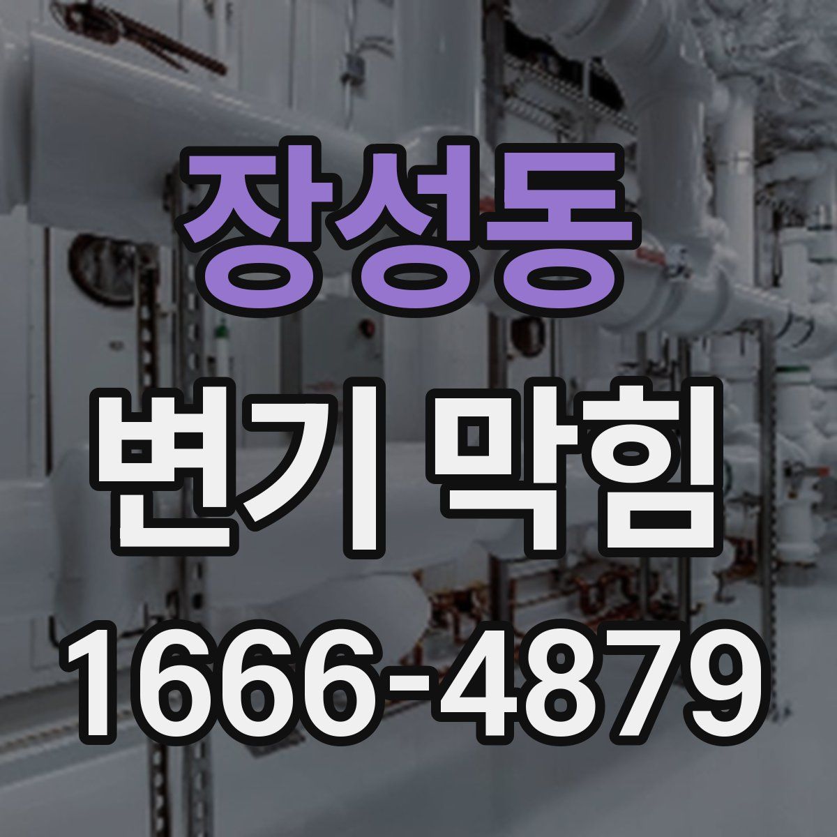 장성동 변기 막힘