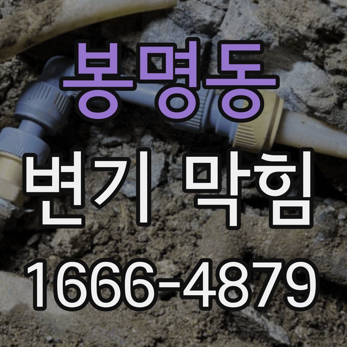 봉명동 변기 막힘